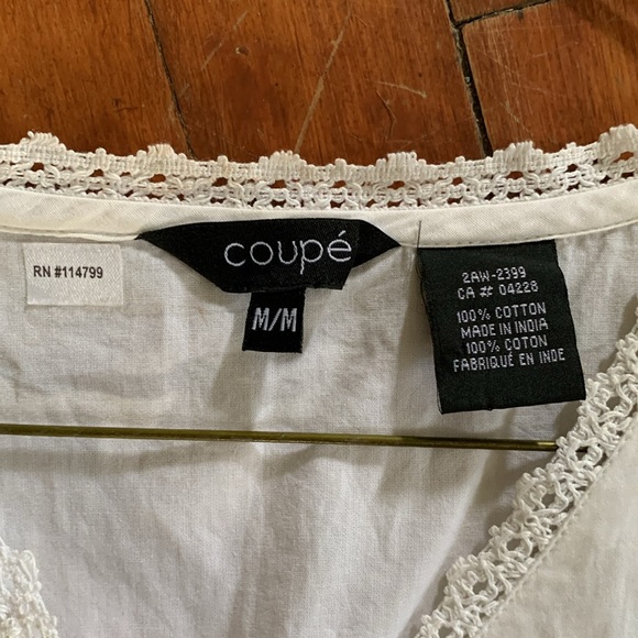 Lace & 100% Cotton Long Sleeve, Cottage Core - Picture 2 of 13